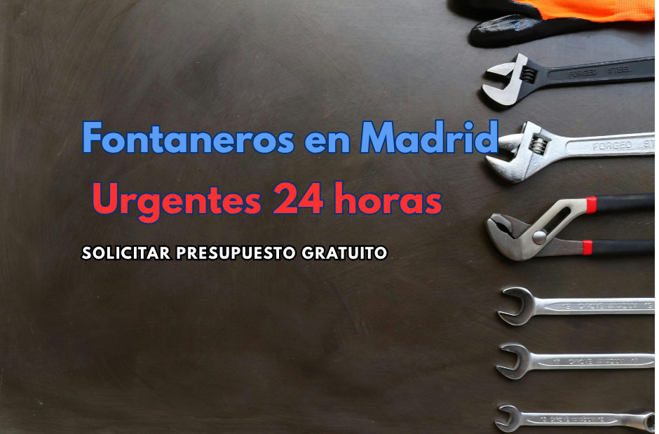 Fontanero Madrid urgente 24h